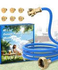 Outdoor Patio Misting System With Anti Clog Brass Nozzles, Standing Water Mister For Patio, BBQ, 80 Inch Length with box