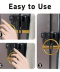 Four Piece Linch Pin Set With 11mm Diameter And 45mm Length Heavy Duty Locking Pins For Farm Tractors Trailers Mowers And Trolleys Zinc Plated Carbon Steel Built To Take Rough Use Like A Real Workhorse, used on gate latch