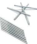 8 Pack 5/16-18 X 6 Inch Rock Solid Hanger Bolts Build Legit Double Headed Wood Dowel Screws heavy duty zinc coated screws stacked