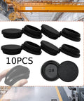 10 Pack Silicone Hole Plugs For Furniture And Plumbing Installations, Snap Closure, Waterproof Seal, Thickened Silicone