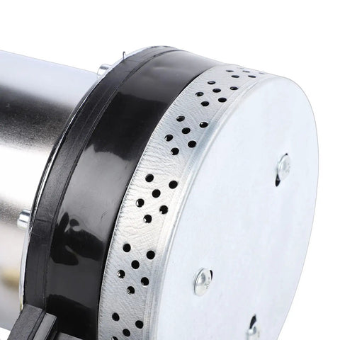 Close-up view of Heavy Duty Submersible Sump Pump With 180 Watt Motor And 26 Foot Cord 1 Inch Outlet durable stainless steel components.