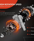 Brand New Power Steering Pump For Toyota Rav4 1997 To 2000 2.0L 4 Cylinder cutaway view showing high rotation speed components.