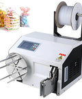 High Speed Gold Wire Sealing Machine With Automatic Cable Tie Bundler For Fast One Second Operation And Rapid Tying At 75 Per Minute.