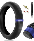 Puncture-Proof 20x4.0 Tire Insert For Fat Bikes And E-Bikes No-Flat Bicycle Tube Protector Tire Liner For Mountain And Electric Bikes Shields Inner Tube From Thorns Goatheads And Sharp Objects On Trails, with accessories