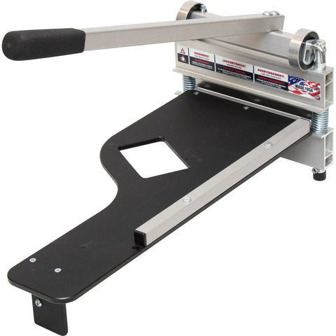 Ultra-Lite 9 Inch Flooring Cutter for Vinyl Plank, LVP, Laminate, engineered hardwood, pro-grade tool with honing stone