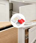 10 Pack Ultra Thin Magnetic Cabinet Door Catches No Drill Install For Quiet Closures in kitchen and bathroom settings