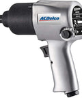 One Half Inch Air Impact Wrench With Five Hundred Foot Pounds Max Torque At Ninety PSI Twin Hammer Heavy Duty Pneumatic Tool