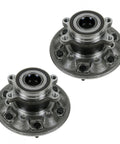Front Wheel Bearing And Hub Assembly Set For 2009 2012 Chevy Colorado And GMC Canyon Direct Fit Replacement For BHA50052
