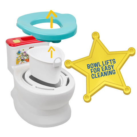 Skip The Fuss And Stress With This Convertible Toddler Potty Step Seat, Loaded With Playful Sound Effects And Sticker Charts, Flawless Floor To Toilet Converter, Parents And Littles Will Dig This Setup
