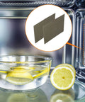 Waveguide Cover Mica Sheets Pack For Microwave Ovens 6x6x0.02 Inches High Temperature 1050C Mica Plates with lemons inside microwave