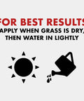 Application instructions for Fire Ant Shield Yard Protection Granules For Lawns And Home Foundations
