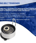 Honda Civic Timing Belt Kit With Water Pump And Gaskets Including Valve Cover Gasket For 2001 To 2005 1.7L VTEC D17A 16V timing belt tensioner