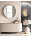 LMAPLUMP Wall Lamp Wall Sconce Modern Artistic Luxury Iron Textured Ripple Glass Light 3-Light Cluster LED for Living Room Hotel Decor in elegant interior design.