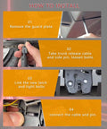 How to install Heavy Duty Liftgate Latch Trunk Lock Actuator with step-by-step instructions for GM vehicles.