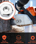 Bar Nut And Sprocket Cover Replacement Kit For Stihl Chainsaws MS170 MS170C close-up with chainsaw illustrating durability