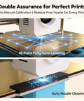 Kid Friendly 3D Printer For Beginners With Auto Leveling And High Speed Printing Direct Drive Extruder PLA And TPU Compatible