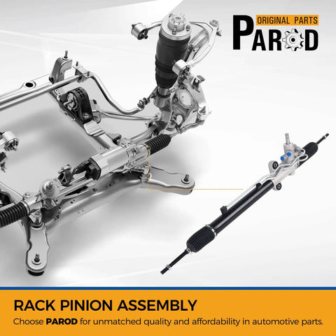 Hydraulic Power Steering Rack And Pinion Assembly For Honda Pilot 2003 2004 2005 2006 2007 2008 Drop In Replacement OE 53601S9VA01 53601-S9V-A01 Durable Steering Gear Kit For Easy Install