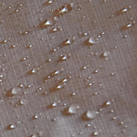 Water droplets on Lightweight Tyvek Tent Footprint Ground Cloth For Camping And Backpacking Breathable Ground Cover Tarp Protects Tent Floor