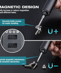 Mini Electric Screwdriver Set 49-In-1 Precision Torque For Delicate Electronics And Diy Repairs Cordless Rechargeable Tool showcasing magnetic design for screw handling.