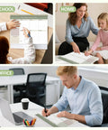 Undated Weekly To Do List Notepad 52 Large 8.5x11 Sheets Landscape Planner for Home Office School.
