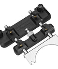 Router Track Saw Guide Adapter For Straight Routing On Any Line Compatible With Popular Fixed Base And Plunge Routers Black Finish