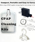 All In One CPAP Cleaning Kit With Hose Dryer For Universal 22mm Tubing Includes storage bag and CPAP accessories