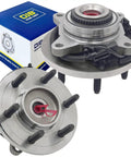 Ford Front Wheel Hub Bearing Assembly 515142 For 2011 to 2014 F150 And Expedition With 6 Lug 4WD ABS 4x4 Pair displayed in packaging
