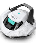Seagull SE Cordless Robotic Pool Cleaner For Above Ground Pools With LED Indicator 100 Minute Runtime Self Parking Deep Cleaning