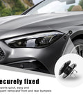 Car with Universal Car Bumper Quick Release Kit with Stainless Steel Screws and Rubber O Ring Washers Front and Rear Bumper Fasteners