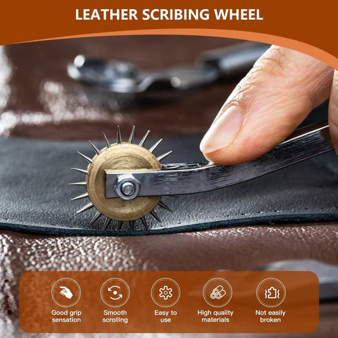 2X Scoring Tool For Box Maker Cardboard Score Wheel Pro Grade Box Cutter For DIY Packaging Easy Straight Line Scoring Portable Cardboard Scorer Create Custom Sized Boxes High Quality Construction, leather scoring wheel on material