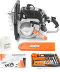 105cc Gas Chainsaw With 42 Inch Alloy Bar Powerhead 6.5HP 4.8KW Pro Heavy Duty Saw For Milling And Tough Timber Stihl MS070 MS090 Compatible