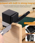 Aluminum Alloy Dovetail Jig Marker Gauge With Eight Modules, Magnetic Woodworking Marking Tool, Precise Hand Saw Guide for 45 and 90 Degree Cuts