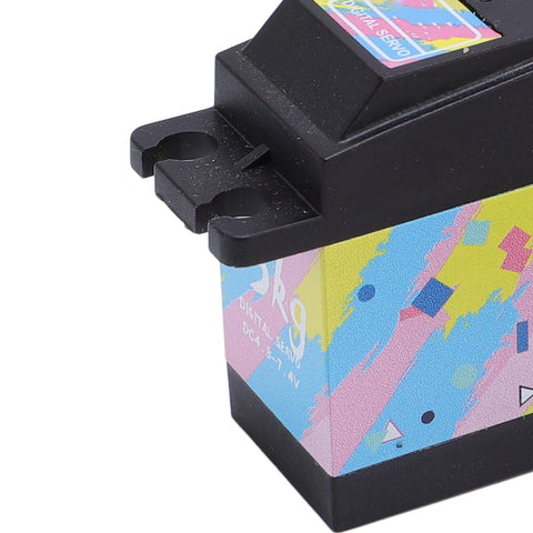 Heavy Duty 35Kg Digital RC Servo Featuring All Metal Gears And Beast Mode Response For Rock Solid Steering On 1/10 1/12 Scale RC Cars Trucks Robots And Custom Rigs, showing vibrant design.