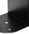 Close-up of Built Tough Heavy Duty Waterproof Pergola Bracket Kit For 4x4 Wood Posts with rot-resistant metal and mounting holes.