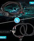 Comparison of Longer 66.9 Inch Universal Fuse Bypass Switch Kit for Cars and Trucks with another product