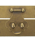 Vintage Brass Box Latch Hasp For Jewelry Boxes And Wood Cases, Easy Install, No Hassle Durable Antique Buckle Lock