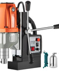 Heavy Duty 980W Magnetic Drill Press, 1100W And 1200W Bench Drilling Rig Machine For Engineering Steel Structure with controls.