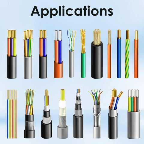 Ceramic wire connectors set (36 pcs) porcelain twist caps for 18-8 AWG wires; assorted colors