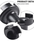 Pro Grade Starter Clutch Wrench For Lawn Mower Parts 19114 19161 19244, black metal holding socket, close-up detail
