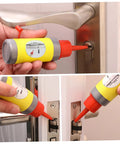 Graphite Powder Lubricant 3 Pack, 60ml Each, Dust Free Dry Lube for car and home locks, shown being applied to door locks.