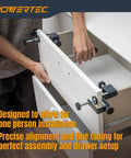 Drawer Front Installation Clamps Adjustable Cabinet Face Clamp Set For Quick Mounting And Precise Alignment In Woodworking Two Pack