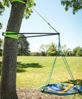 Build A Branch Tree Swing Kit Turns Any Healthy 12 to 24 Inch Diameter Tree Into A Secure Outdoor Swing With 360 Degree Swivel seen on tree