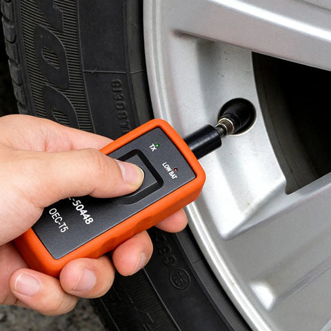 TPMS Relearn Tool for Most Vehicles OEC T5 Activation and Reset Tire Pressure Sensor Programming Orange Kit, 6.1 x 2.4 x 1.4 inch ABS