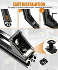 30 Piece 2020 Series Aluminum T Slot Rail Connector Kit With 2028 Corner Bracket For DIY Framing And Projects installation guide
