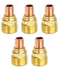 Five-Piece Gas Lens Collet Bodies 45V43 1/16 Inch Copper TIG Welding Torch Consumables Kit For WP-9 WP-20 WP-25 Series