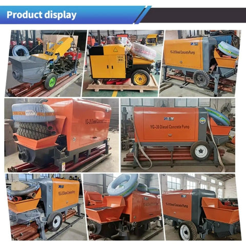 Long Reach Portable Concrete Conveying Equipment For Warehouse Construction Factory Expansion Bridge Deck Pouring And Tunnel Engineering With Custom Models And Reliable Service Support For Your Job Sites The Workhorse Of Job Site Concrete Delivery, trailer-mounted pump