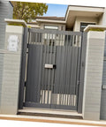 Ultimate Weatherproof Plastic Electrical Junction Box For Outdoor Use With Sturdy Wiring And Easy Install on gate entrance.