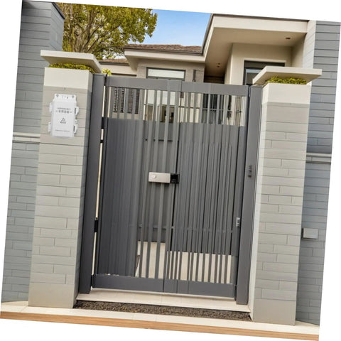 Ultimate Weatherproof Plastic Electrical Junction Box For Outdoor Use With Sturdy Wiring And Easy Install on gate entrance.