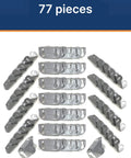 Bulk Door Install Kit With 77 Brackets And All Screws Delivers Fast Shim Free Install For 11 Doors Using 7 Brackets Each