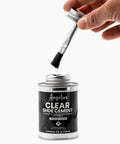 Go To Clear Shoe Glue For Leather Vinyl Rubber Fabric 4 Oz Professional Strength Quick Dry Waterproof Bond With Brush